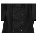 Noir - Back - AFD - Veste de cuisinier - Adulte