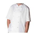 Blanc - Back - AFD - Veste de cuisinier - Adulte