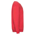 Rouge - Side - Fruit of the Loom - Sweat PREMIUM - Enfant