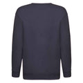 Bleu marine foncé - Back - Fruit of the Loom - Sweat PREMIUM - Enfant