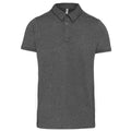 Gris chiné - Front - Kariban - Polo - Homme