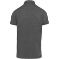 Gris chiné - Back - Kariban - Polo - Homme