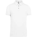 Blanc - Front - Kariban - Polo - Homme