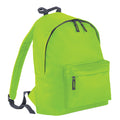 Vert clair - Graphite - Front - Bagbase - Sac à dos FASHION - Enfant