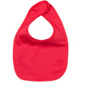 Rouge - Front - Babybugz - Bavoir - Bébé