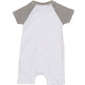 Blanc - Lavande Chiné - Back - Babybugz - Body - Bébé