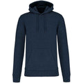 Bleu marine français Chiné - Front - Kariban - Sweat à capuche - Homme