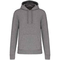 Gris Chiné - Front - Kariban - Sweat à capuche - Homme