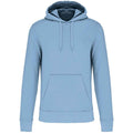 Bleu ciel - Front - Kariban - Sweat à capuche - Homme