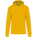 Jaune - Front - Kariban - Sweat à capuche - Homme