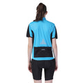 Turquoise - Noir - Back - Spiro - Maillot de cyclisme BIKEWEAR - Femme