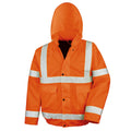 Orange fluo - Front - Result Core - Blouson - Adulte