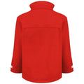 Rouge - Back - Result - Veste softshell - Enfant