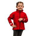 Rouge - Side - Result - Veste softshell - Enfant