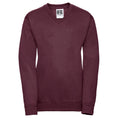 Bordeaux - Front - Russell - Sweat JERZEES SCHOOLGEAR - Enfant