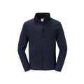 Bleu marine français - Front - Russell - Veste softshell ESSENTIAL - Homme