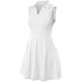 Blanc - Front - Spiro - Robe athlétique - Femme