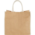 Marron - blanc - Back - Bullet - Sac en jute THE LARGE - Mixte