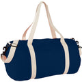 Bleu marine - Front - Bullet - Sac de voyage THE COTTON BARREL - Mixte