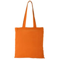 Orange - Back - Bullet Peru - Sac cabas en coton