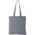 Gris - Back - Bullet Peru - Sac cabas en coton