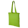 Vert fluo - Front - Bullet Peru - Sac cabas en coton