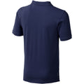 Bleu marine - Back - Elevate - Polo manches courtes Calgary - Homme