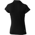 Noir - Back - Elevate - Polo manches courtes Ottawa - Femme