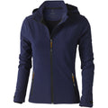 Bleu marine - Front - Elevate - Langley - Veste Softshell - Femme