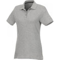 Gris chiné - Front - Elevate - Polo HELIOS - Femme