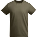 Vert kaki - Front - Roly - T-shirt BREDA - Homme