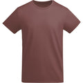 Rouge pâle - Front - Roly - T-shirt BREDA - Homme