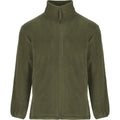 Vert pin - Front - Roly - Veste polaire ARTIC - Homme