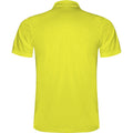 Jaune fluo - Back - Roly - Polo MONZHA - Enfant