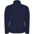 Bleu marine - Back - Roly - Veste softshell RUDOLPH - Adulte