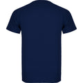 Bleu marine - Back - Roly - T-shirt MONTECARLO - Enfant