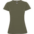 Vert kaki - Front - Roly - T-shirt MONTECARLO - Femme