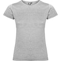 Gris chiné - Front - Roly - T-shirt JAMAICA - Femme