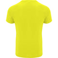 Jaune fluo - Back - Roly - T-shirt BAHRAIN - Homme