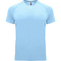 Bleu ciel - Front - Roly - T-shirt BAHRAIN - Homme