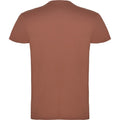 Rouge orangé - Back - Roly - T-shirt BEAGLE - Homme