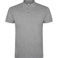 Gris chiné - Front - Roly - Polo STAR - Homme