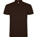 Chocolat - Front - Roly - Polo STAR - Homme