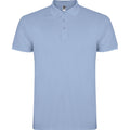 Bleu ciel - Front - Roly - Polo STAR - Homme