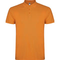 Orange - Front - Roly - Polo STAR - Homme