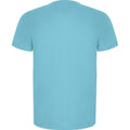 Turquoise vif - Back - Roly - T-shirt IMOLA - Enfant