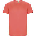 Corail fluo - Front - Roly - T-shirt IMOLA - Enfant