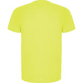 Jaune fluo - Back - Roly - T-shirt IMOLA - Enfant