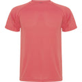 Corail fluo - Front - Roly - T-shirt MONTECARLO - Homme