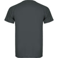 Anthracite - Back - Roly - T-shirt MONTECARLO - Homme